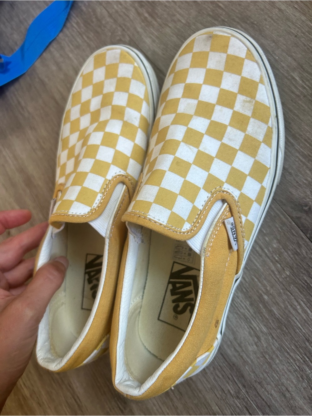 Yellow checkered vans - Picture 7 of 10